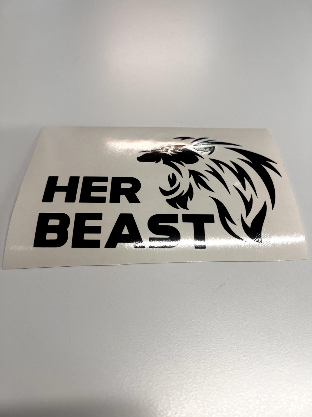 Vinyl Decal Sticker Waterproof Car Window Laptop Wall Graphic HER BEAST