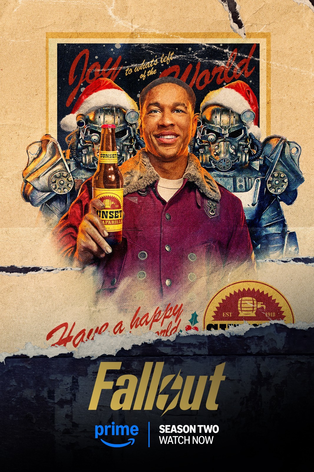 Fallout poster (j)  -  11 x 17 inches - Aaron Moten