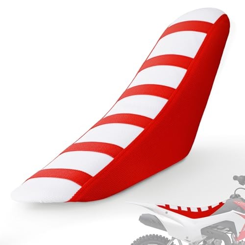 Dirt Bike Seat Cover Universal for CRF 50 110 125 150 250 XR 80 SSR 125 red