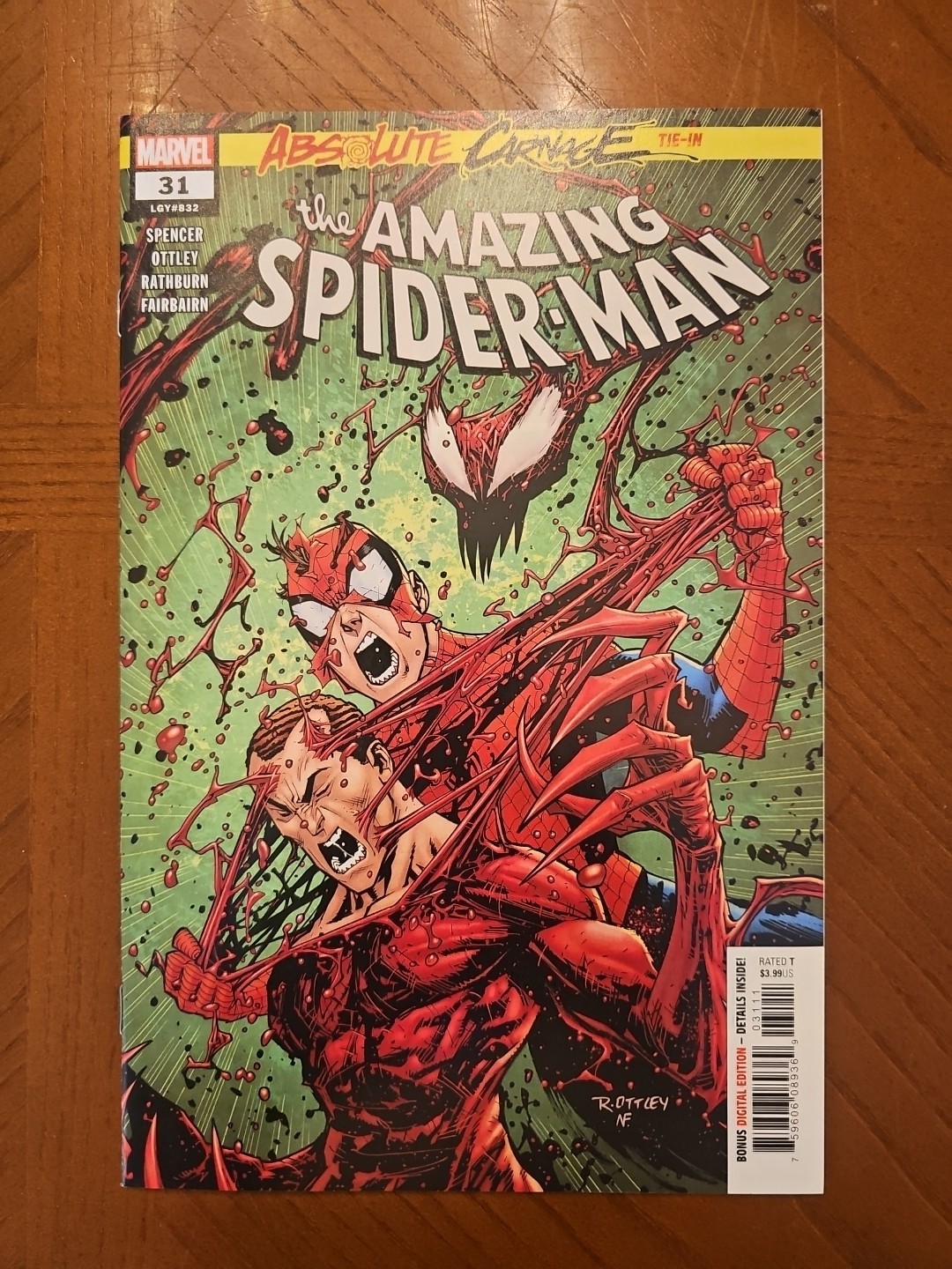 Amazing Spider-Man #832 (Marvel Comics December 2019) 4ACK 