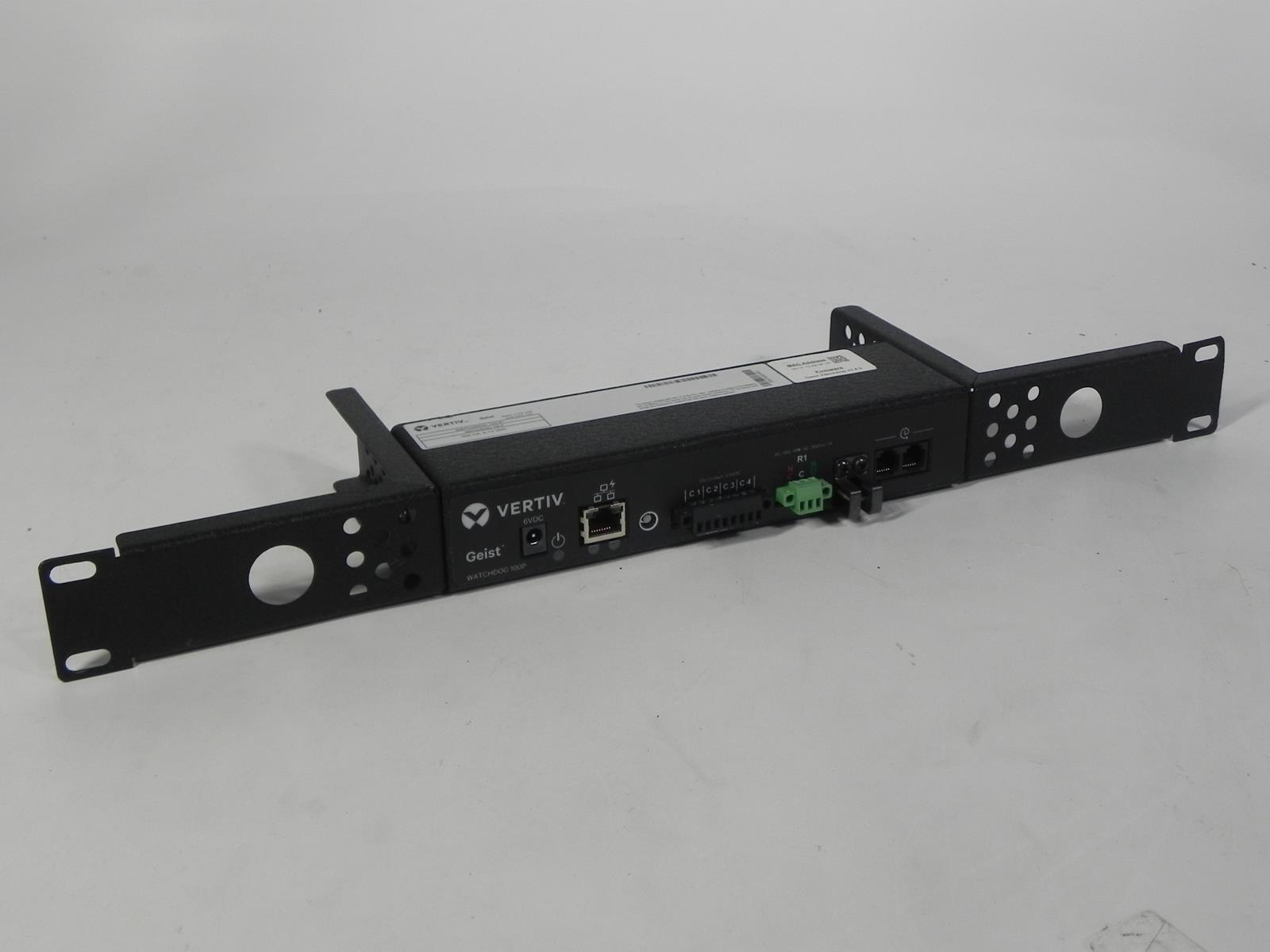 Vertiv Geist Watchdog 100-P Environmental Monitor for Data Centers/Server Rooms