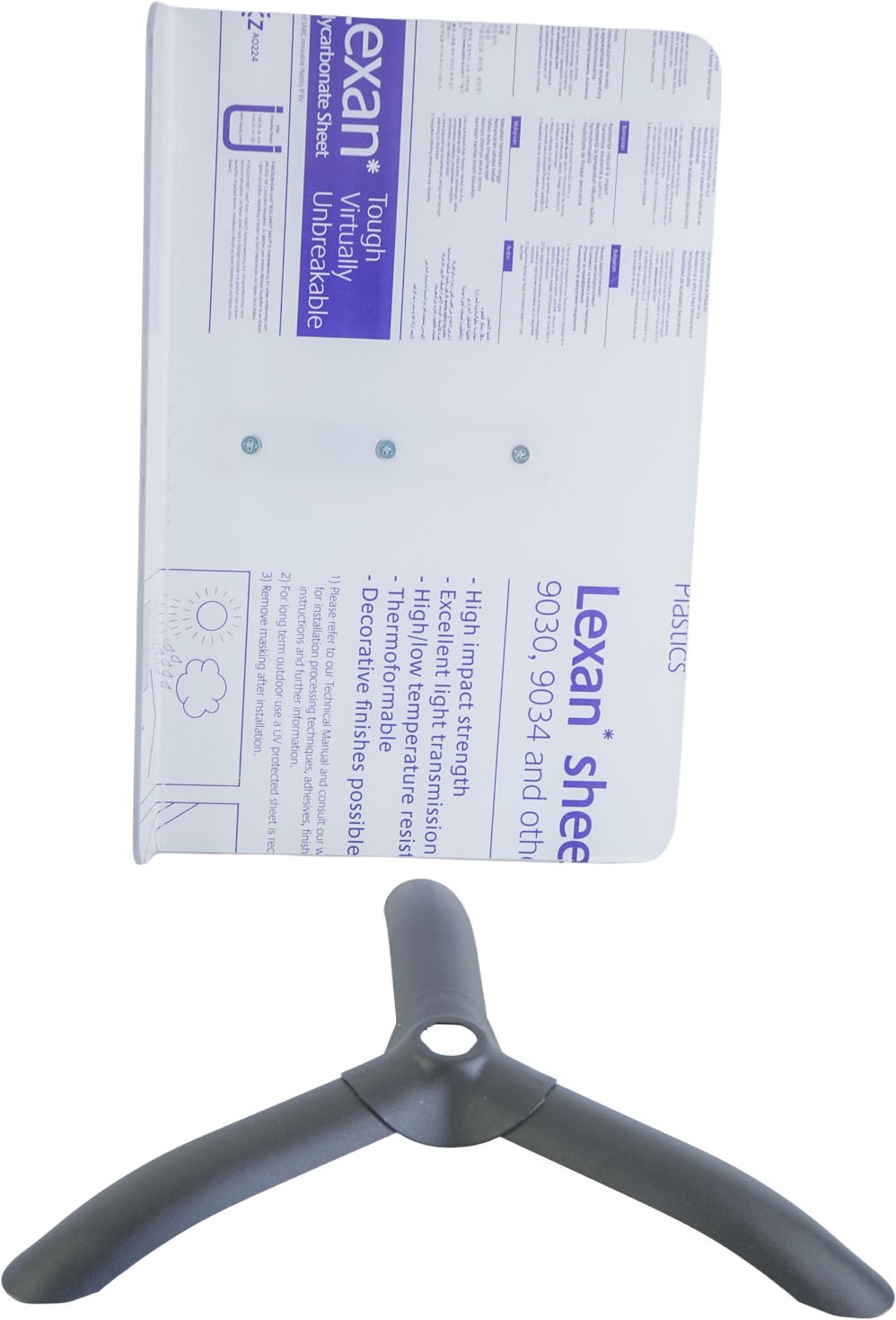 Manhasset Manhasset Clear Desk Symphony Stand MISSIGN ITEM