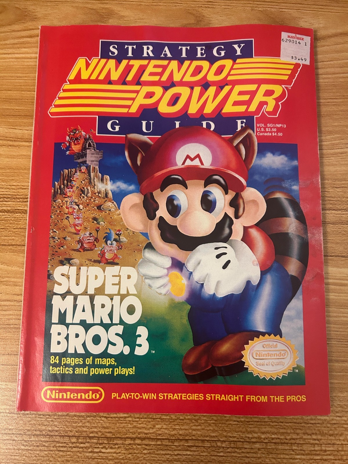 Super Mario Bros 3  Strategy Guide  Nintendo Power #13 July 1990 NES