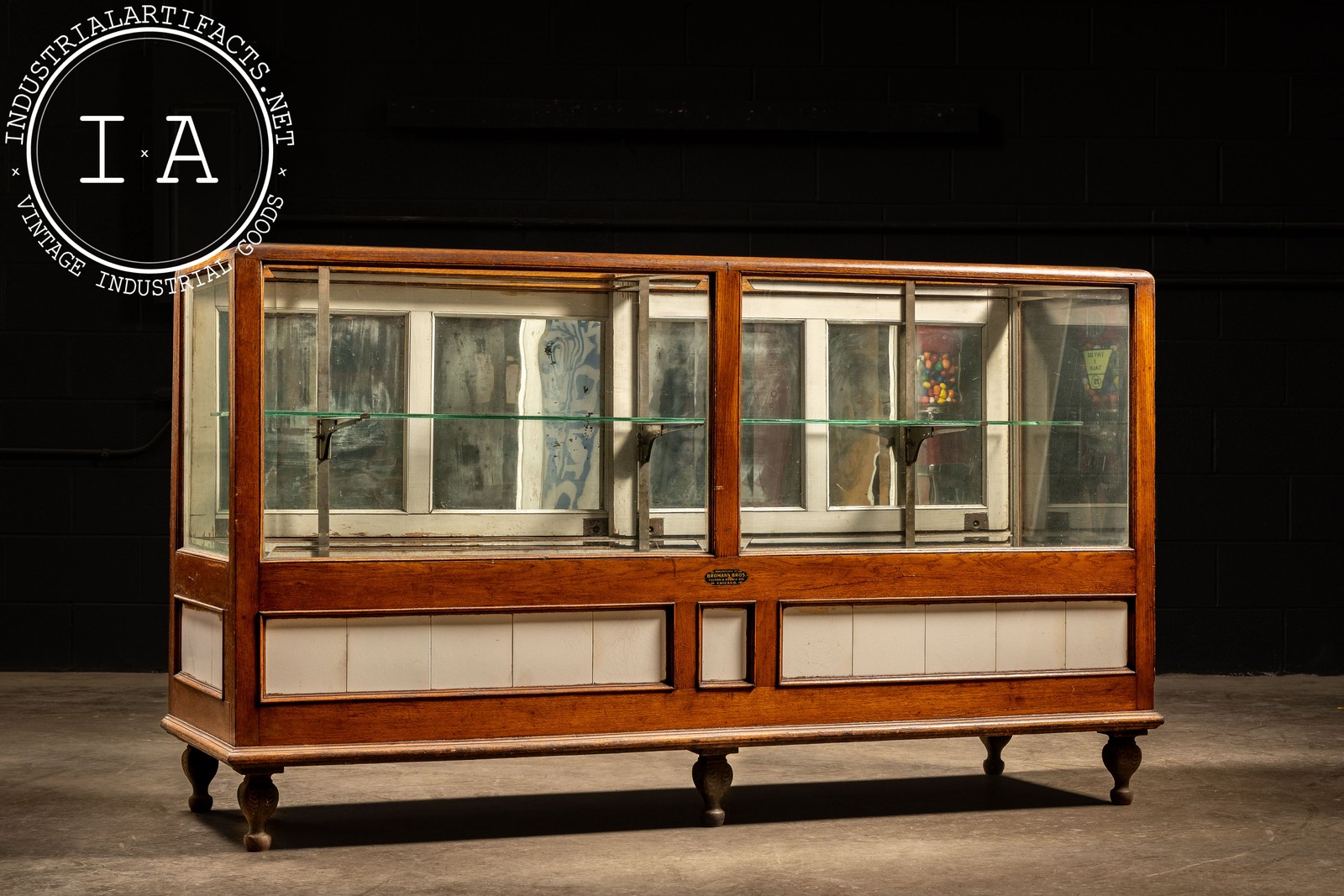 Antique Bromann Brothers Mercantile Display