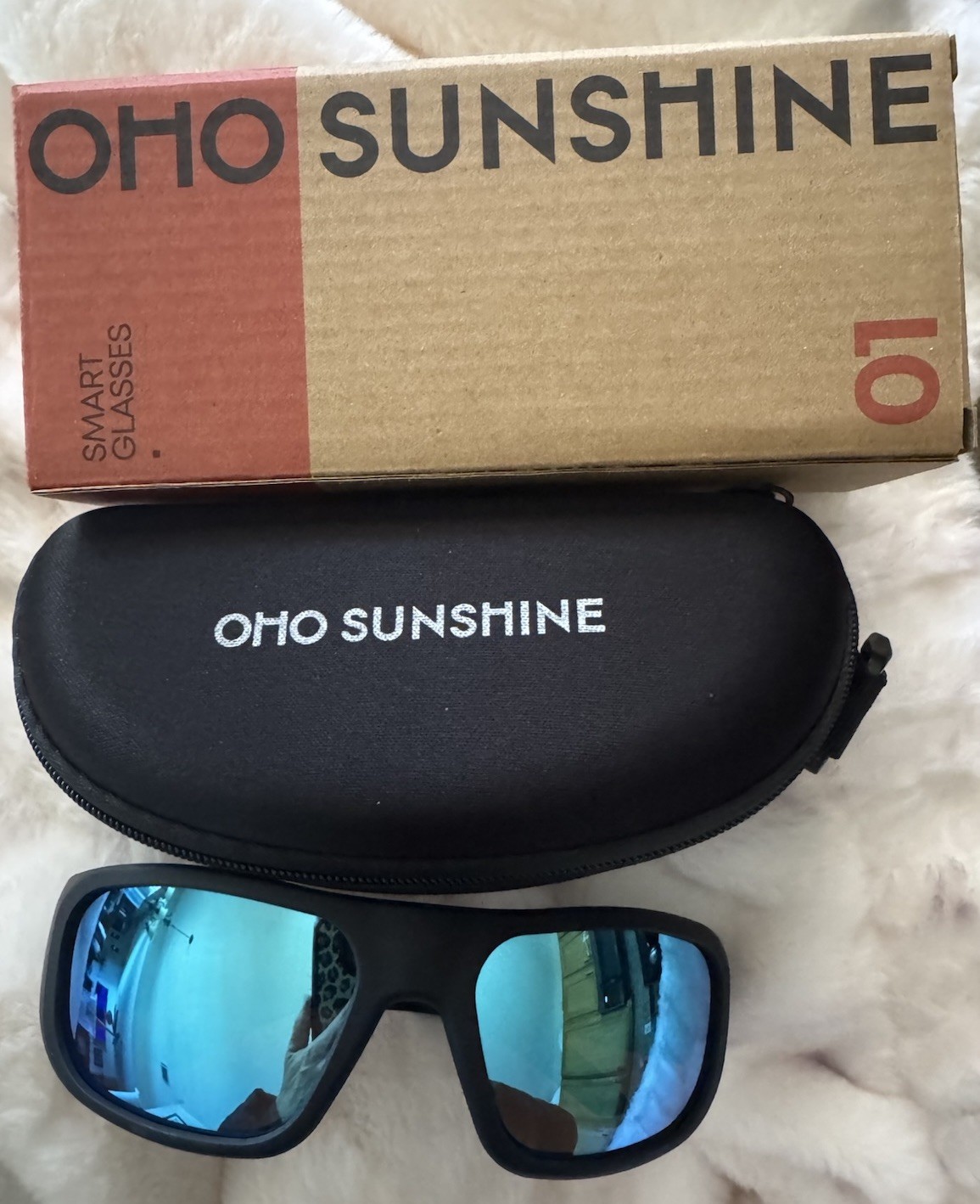 OhO Sunshine  Smart Glasses with  camera Bluetooth