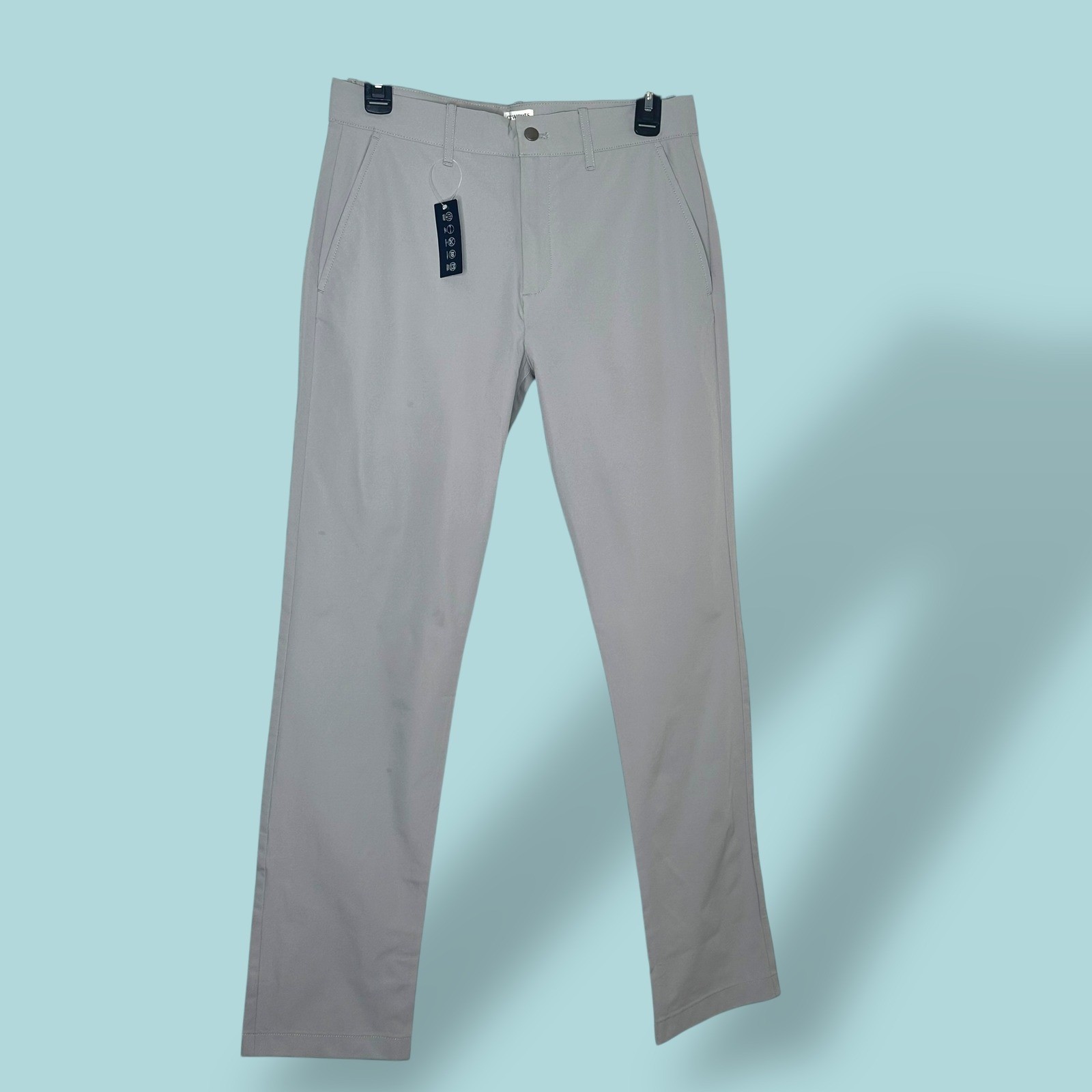 NEW J.Crew Kids Tech Performance Pant Light Gray Size 16 School Active