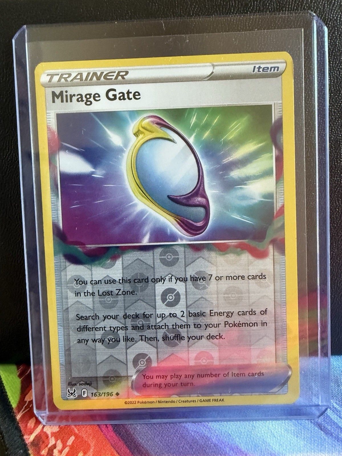 Mirage Gate [MP] - Pokemon TCG Lost Origin 163/196 [Reverse Holo Uncommon]