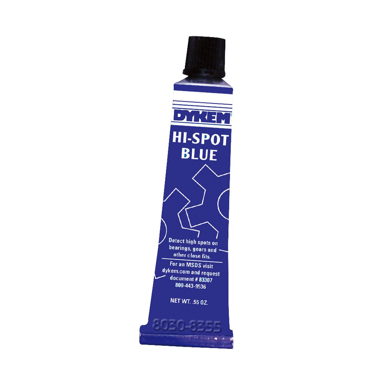 8030-8355 Dykem Hi-Spot Blue, .55 Oz. Tube