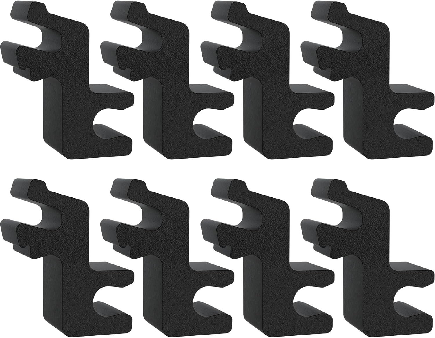 8 PCS Clips Compatible with Undercover Tonneau Prop Rod (Black)