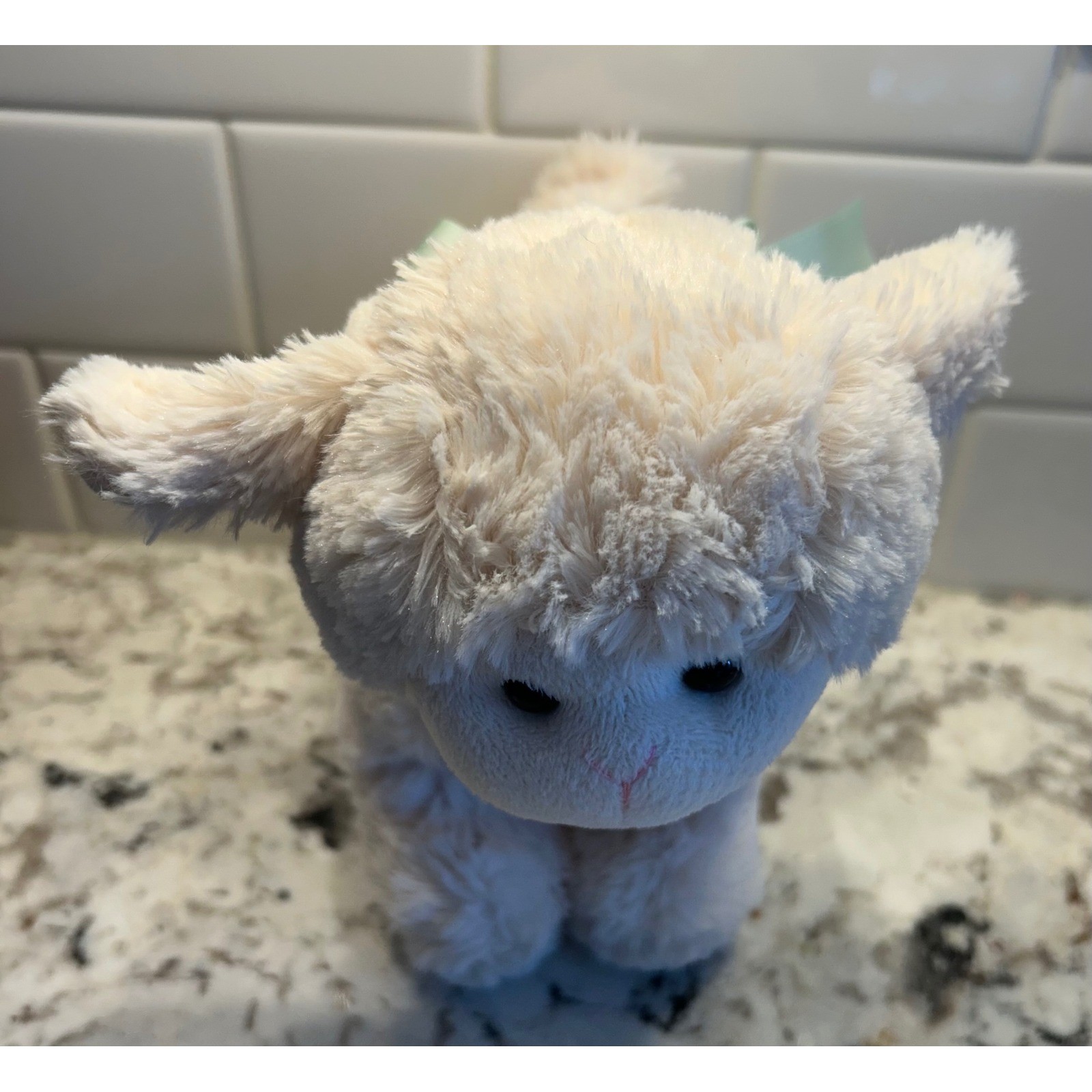 Bearington Baby lamb plush bank