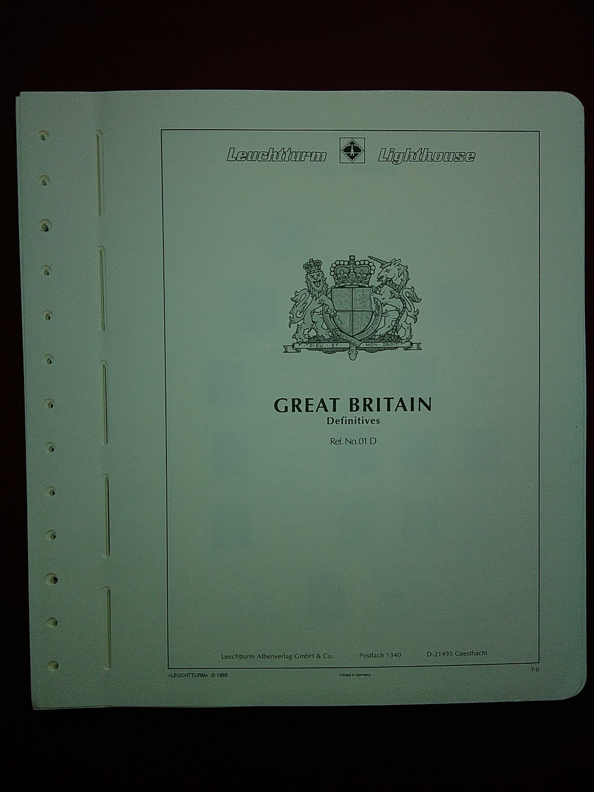 LIGHTHOUSE Hingeless Pages Great Britain Definitive/Regional  1970-1992 Used