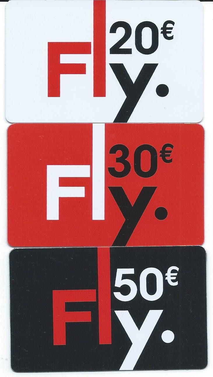 Gift Card - Fly *3 - 31/12/2014 - GIFT CARD