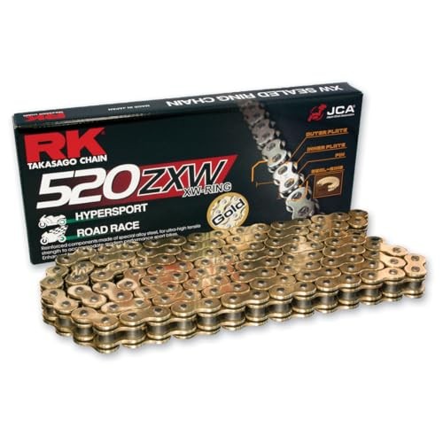  GB520ZXW-118 Gold 118 Link XW-Ring Premium High Performance Chain with 