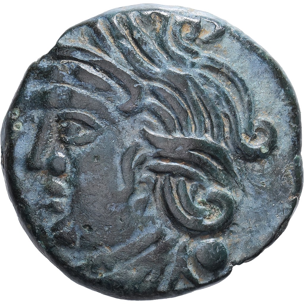 [#981982] Gaul, Bituriges, Bronze Æ, 1st century BC, Bronze, AU, Delestrée:2587