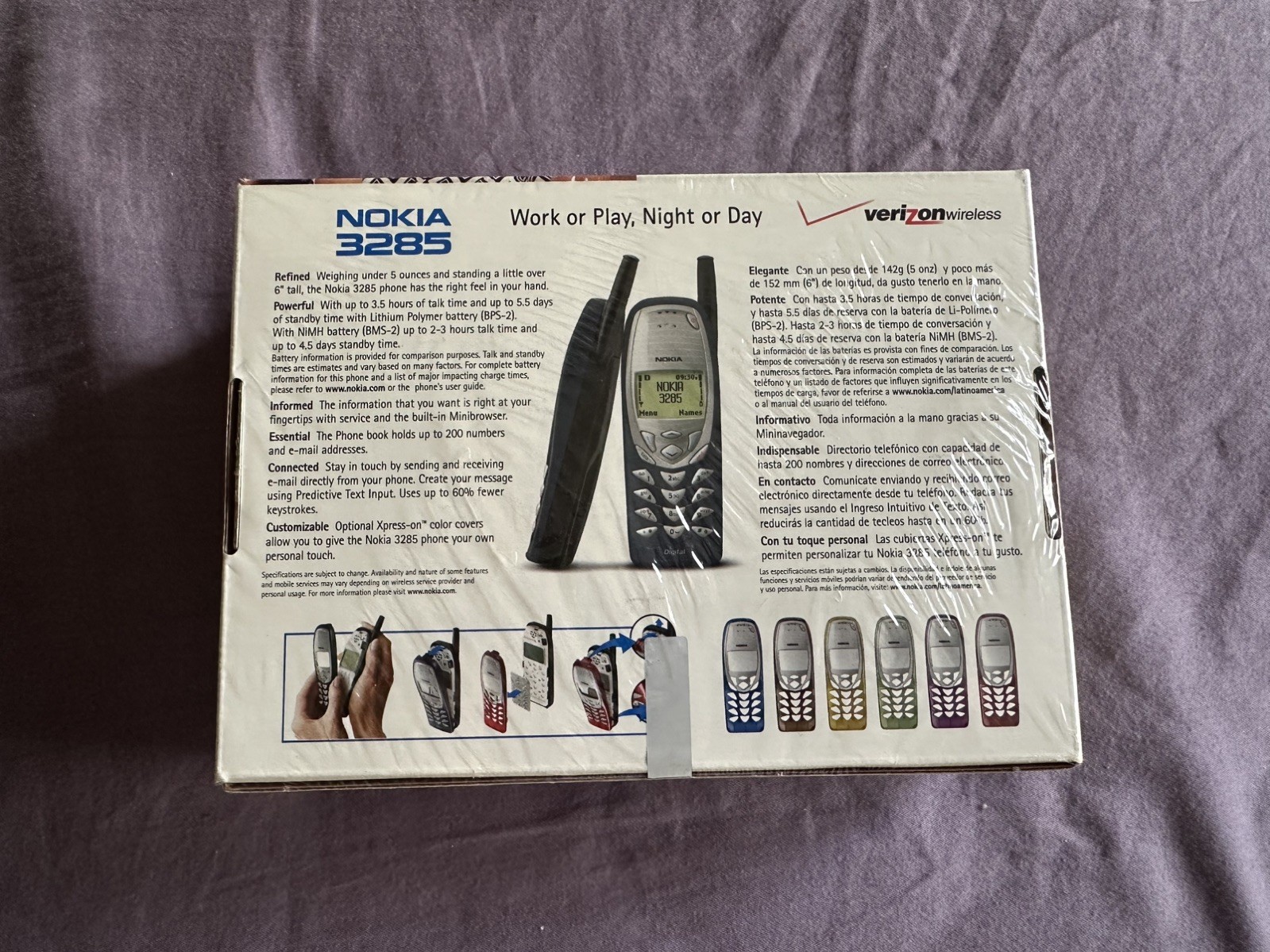 Nokia 3285 Brand NEW Sealed Rare Vintage Cell Phone For Collectors Verizon