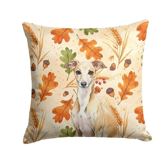 Carolines Treasures WDK7880PW1414 14 x 14 in. Fawn Italian Greyhound Heirloom...