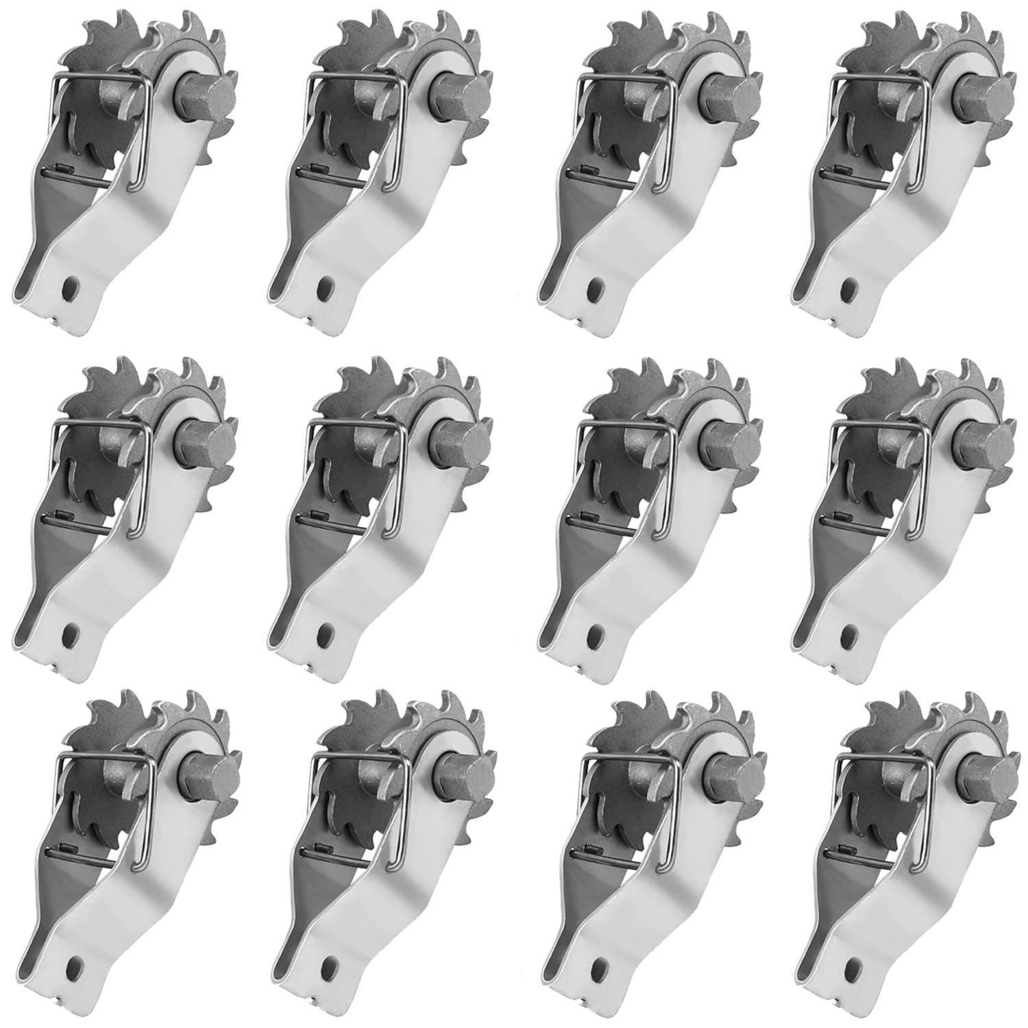 Heavy Duty Electric Fence Wire Strainer Tensioner - 12PCS Set for Farms
