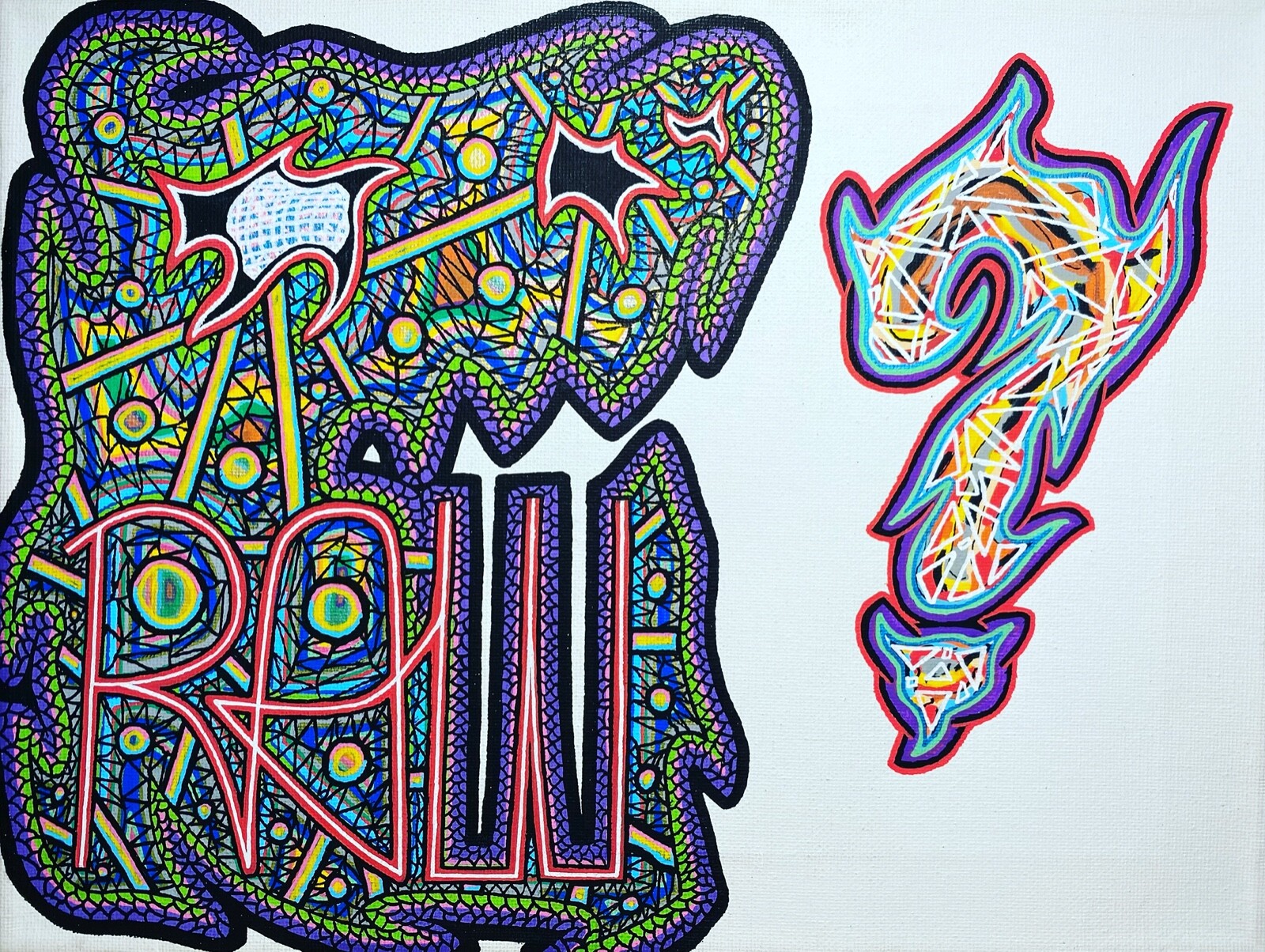 RAW HEAD #48 NFT, The RAWHEADs Collection by RabidArtWork, 1of1 NFT