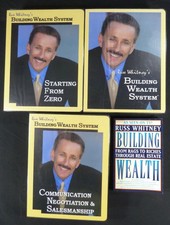 Russ Whitney Building Wealth Real Estate System Course VHS Tapes CDs Books