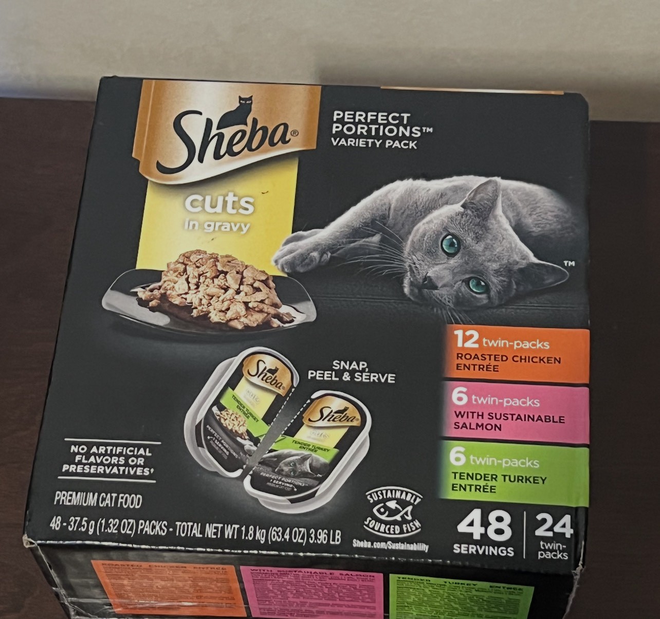 sheba cat food meowmeow