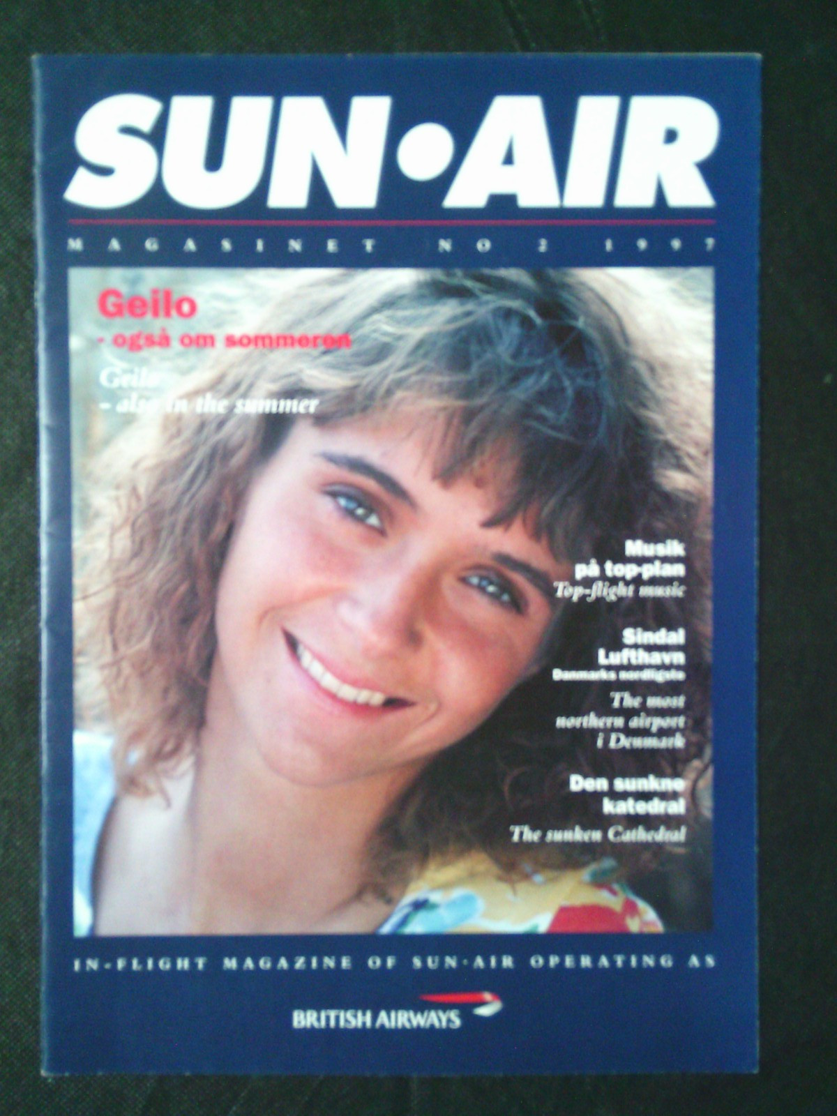 Sun.Air Airways Inflight Magazine #2 1997  Route maps  S233