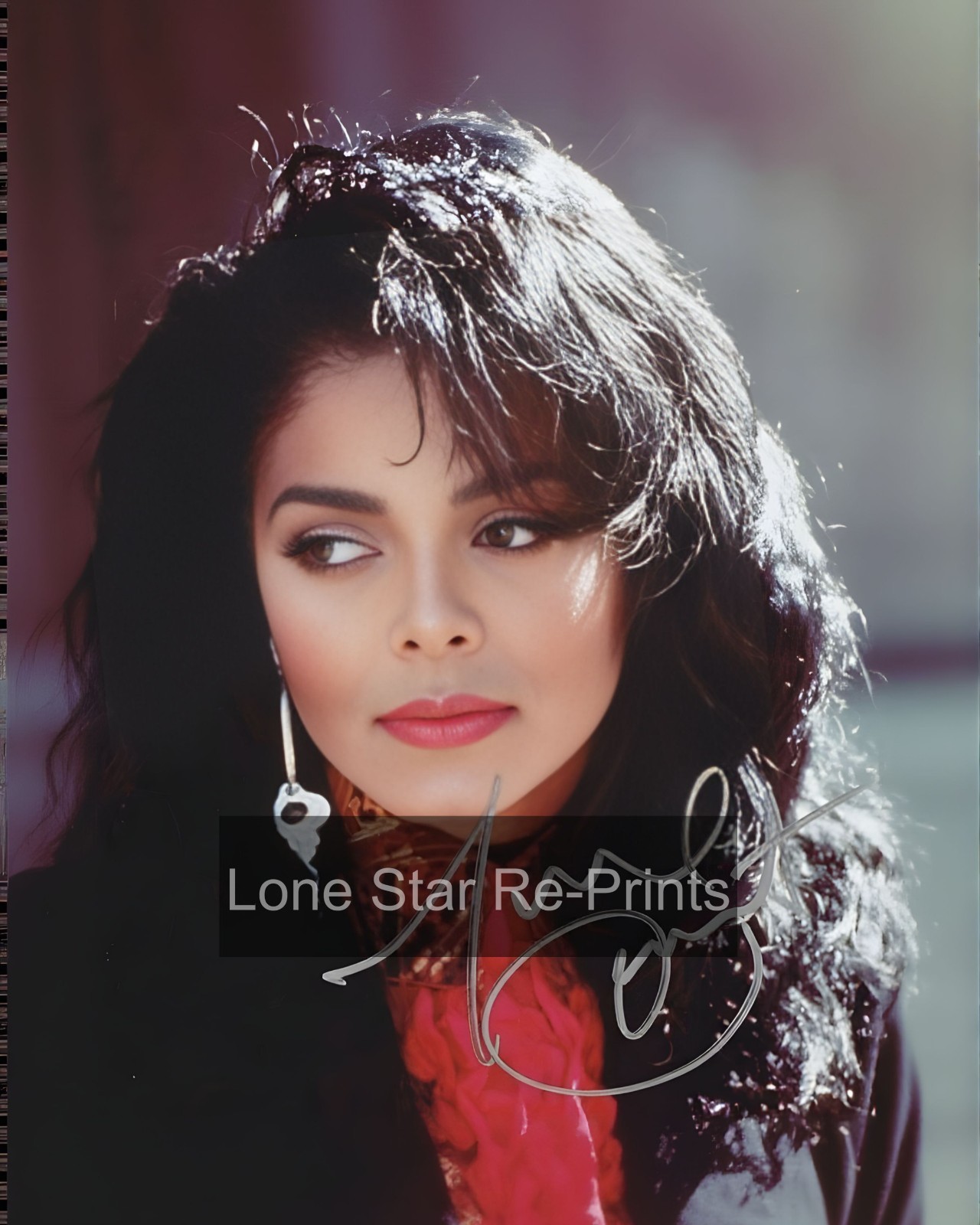 Janet Jackson Signed   8x10 Reprint