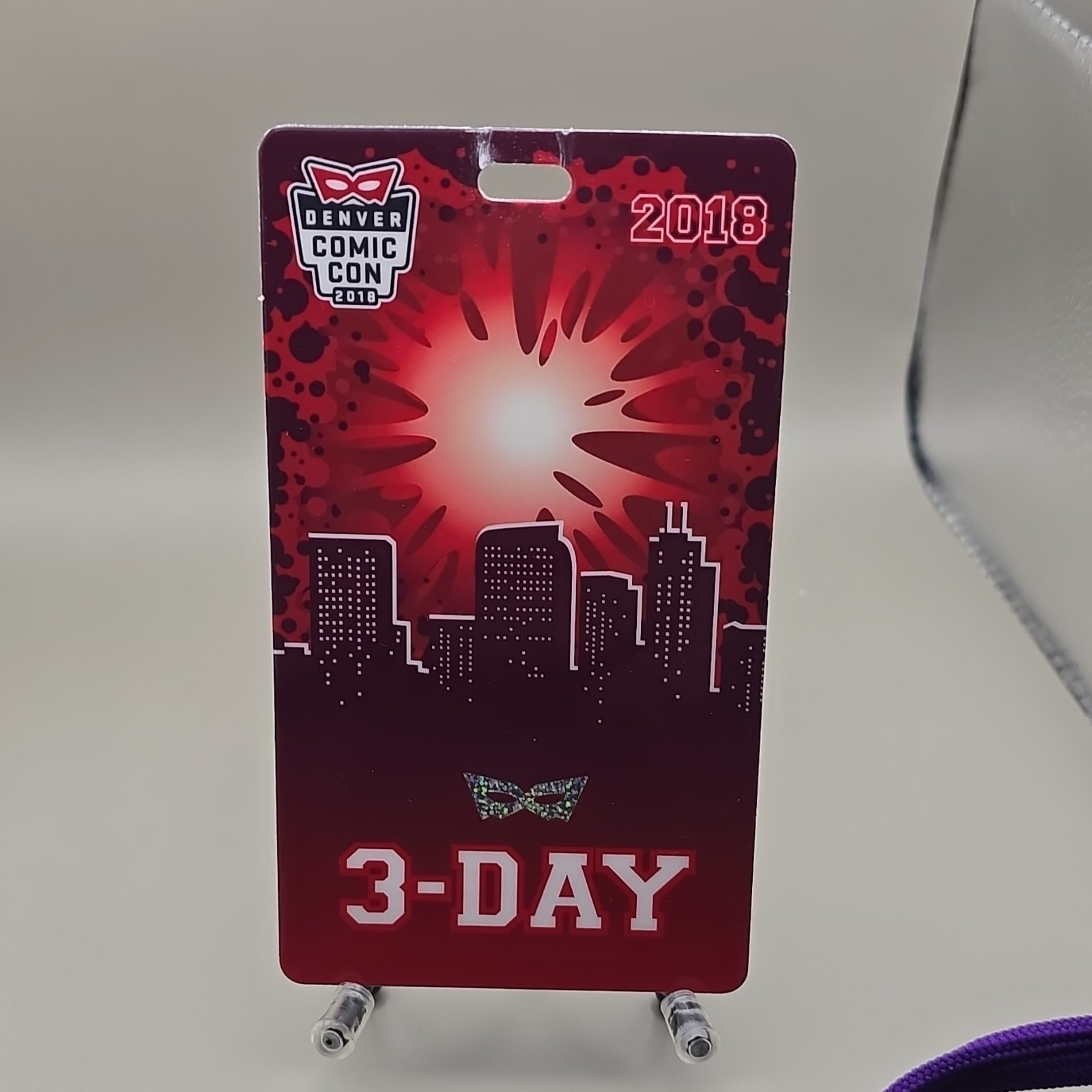 Denver Comic Con 2018 3-Day Ticket Badge Pass CO