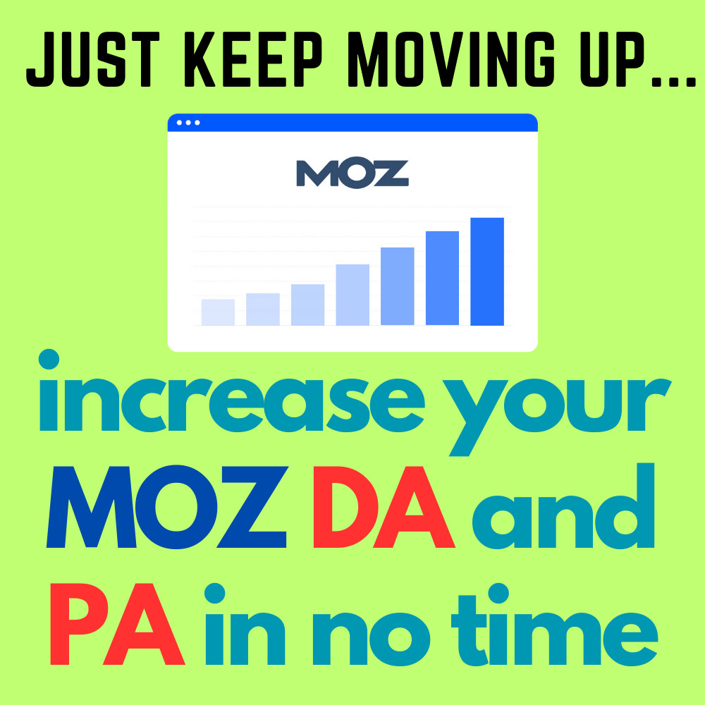 Increase your domain MOZ rankings in no time