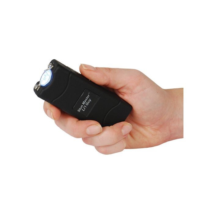 Lil Guy 60 Million Volt Stun Gun For Self Defense Personal Security Safety Black