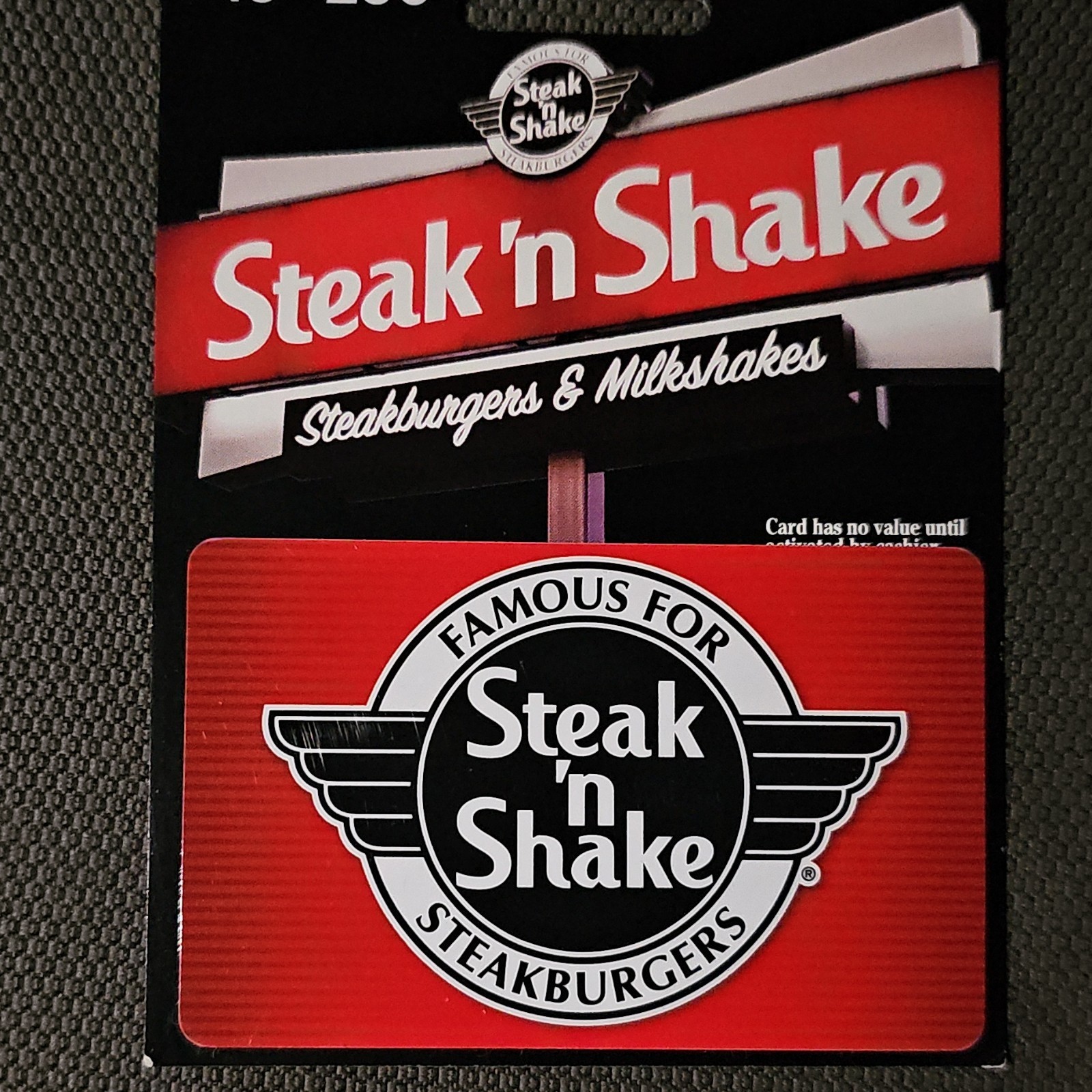 Steak 'n Shake Gift Card US Nationwide No Expiration Food & Beverage
