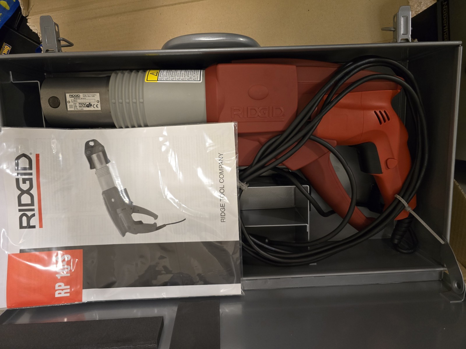 New Ridgid RP 10-S Press Tool / Press Fit Tool FREE SHIPPING 