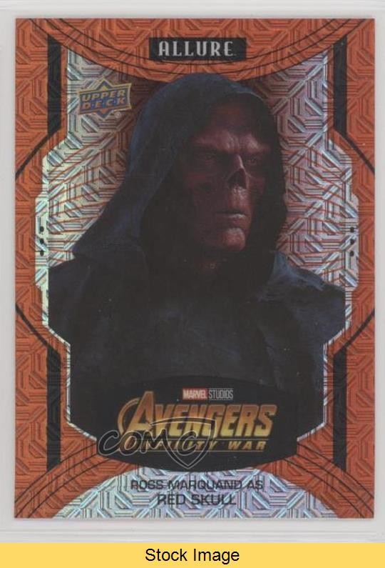 2022 Marvel Allure High Series Sunrise Ross Marquand as Red Skull #118 READ 5x5