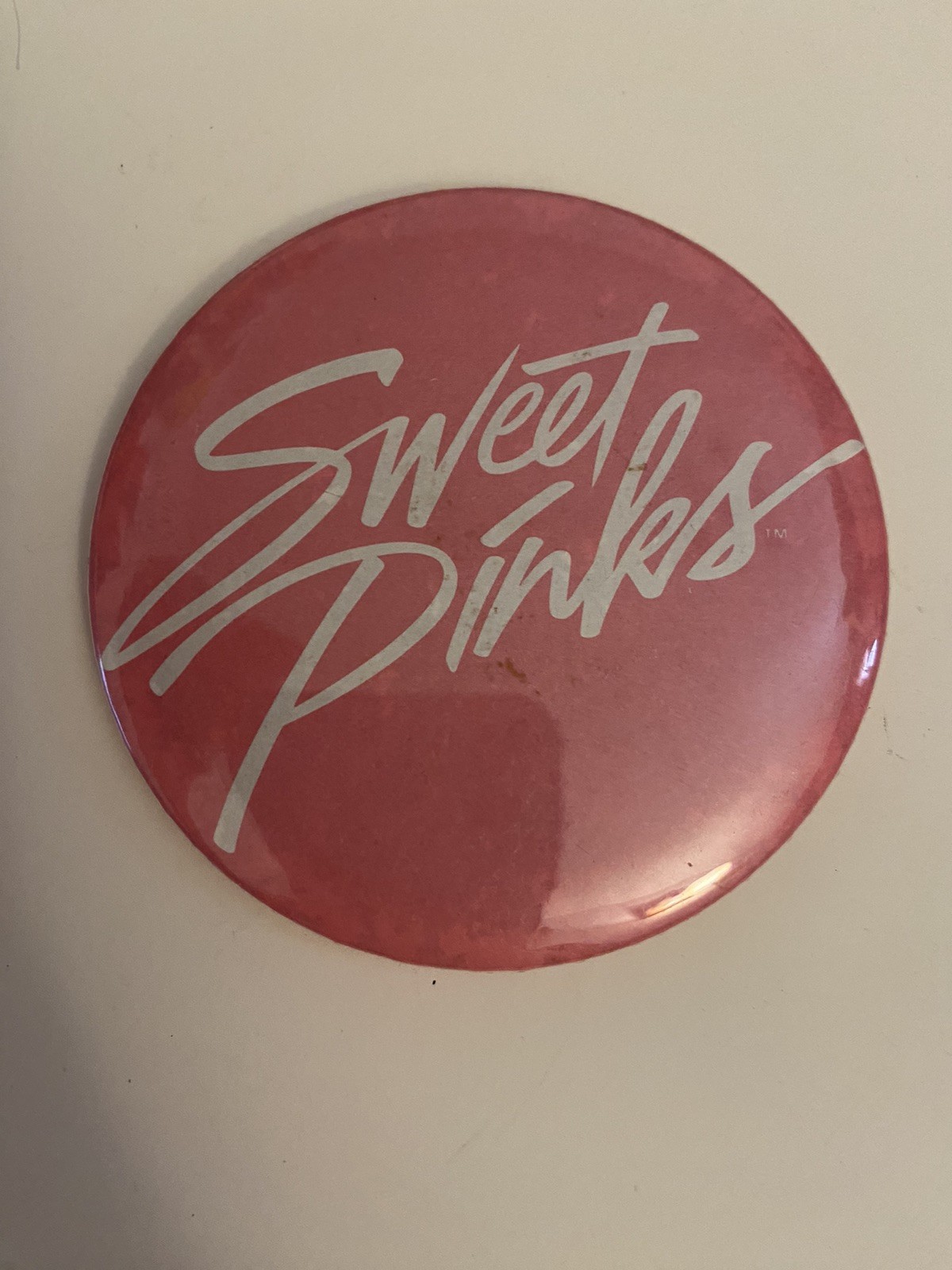 Sweet Pinks Pin Back Button P76
