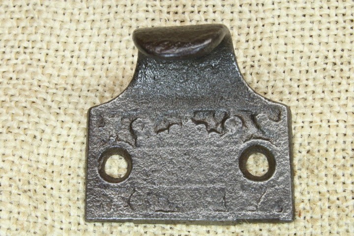 Old Window Sash Lift Pull Restored Iron Victorian Windsor 1 1/2” Rough Casting