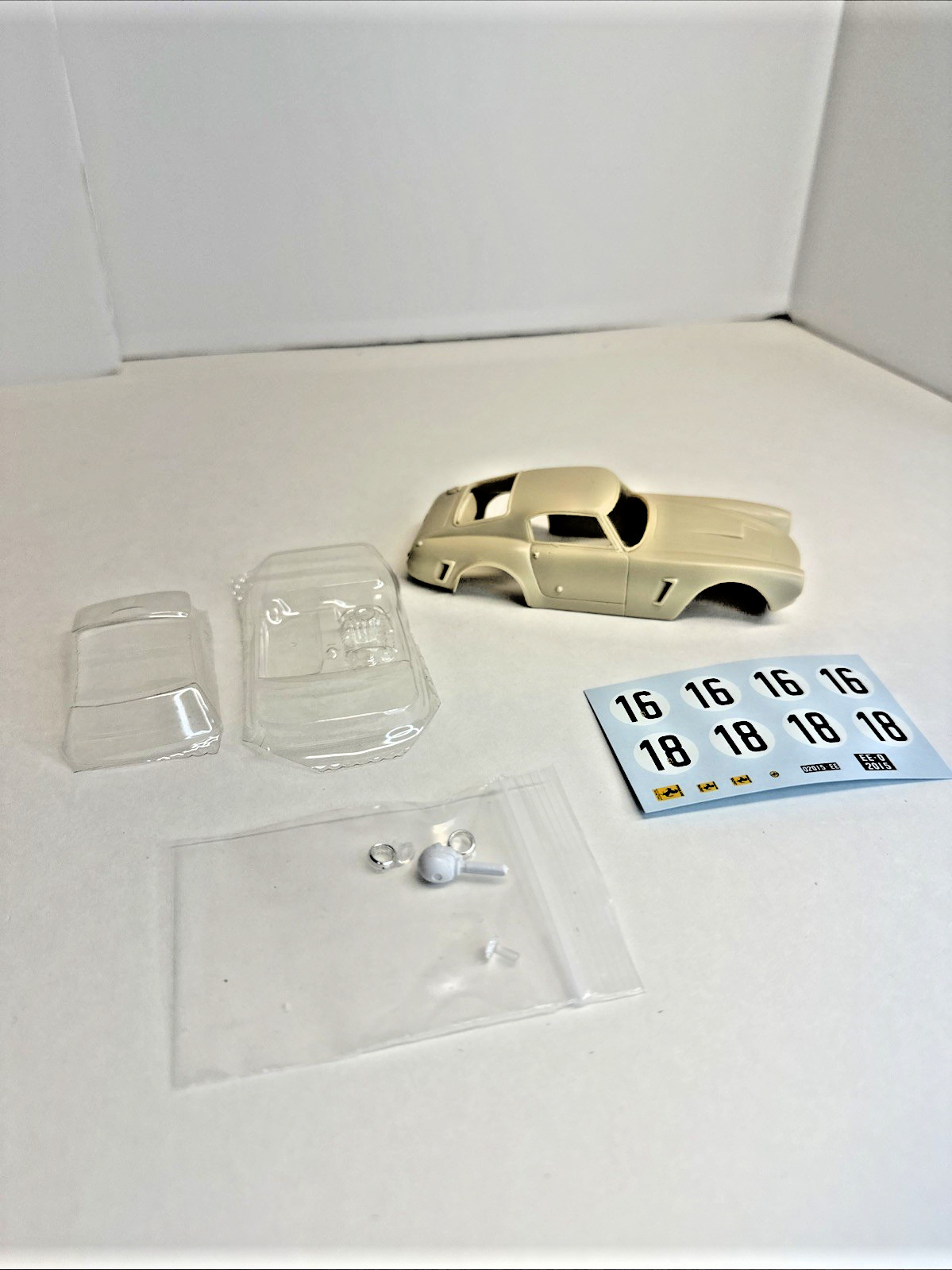 Ferrari 250 Gt Slot car body  kit Le Mans 1960