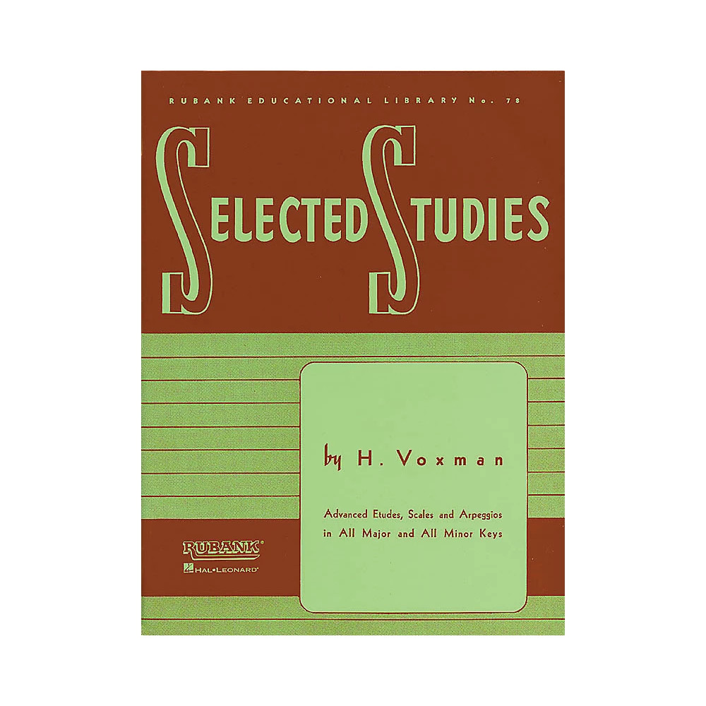 Hal Leonard Selected Studies For Clarinet