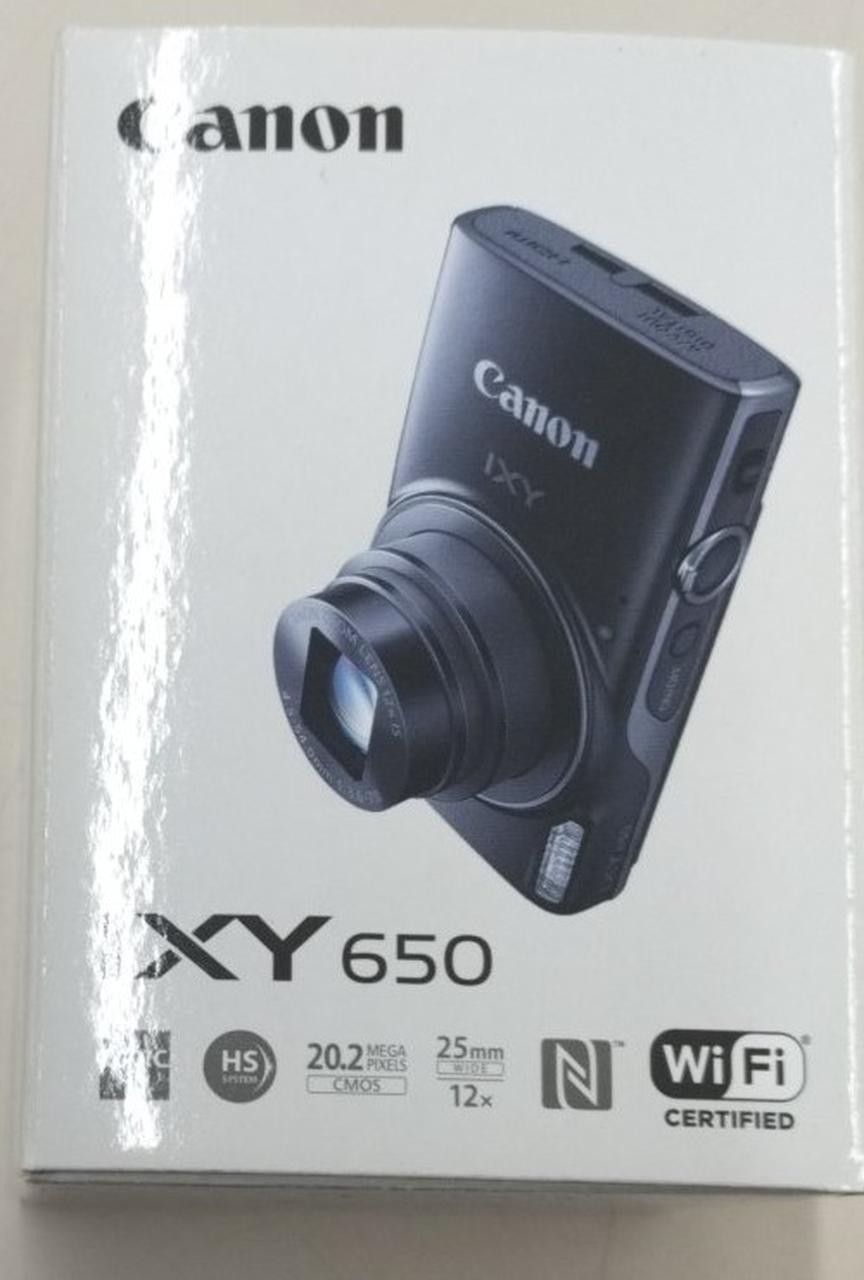 Canon IXY650(SL) 20MP Digital Camera 12x Optical Zoom Used From Japan