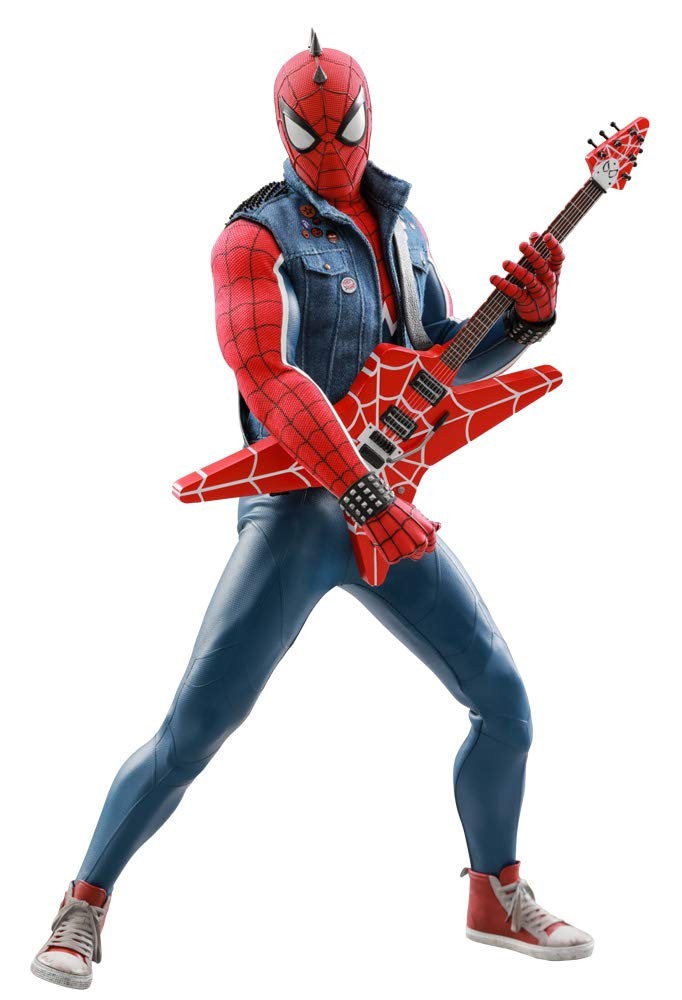 Video Game Masterpiece Marvels Spider-Man Spider-Punk Suit Action Figure HotToys