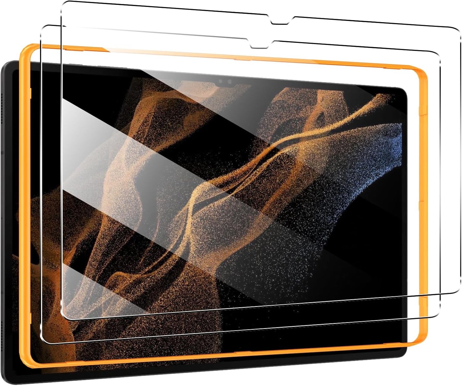 Case for Samsung Galaxy Tab S10 Ultra 14.6 Inch with Screen Protector, 9H Hardne