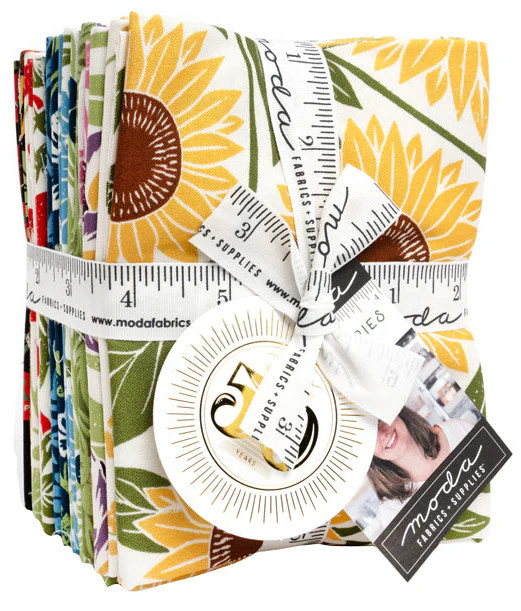 Moda - Garden Series Fat Quarter Bundle by Katharine Watson 17 pcs