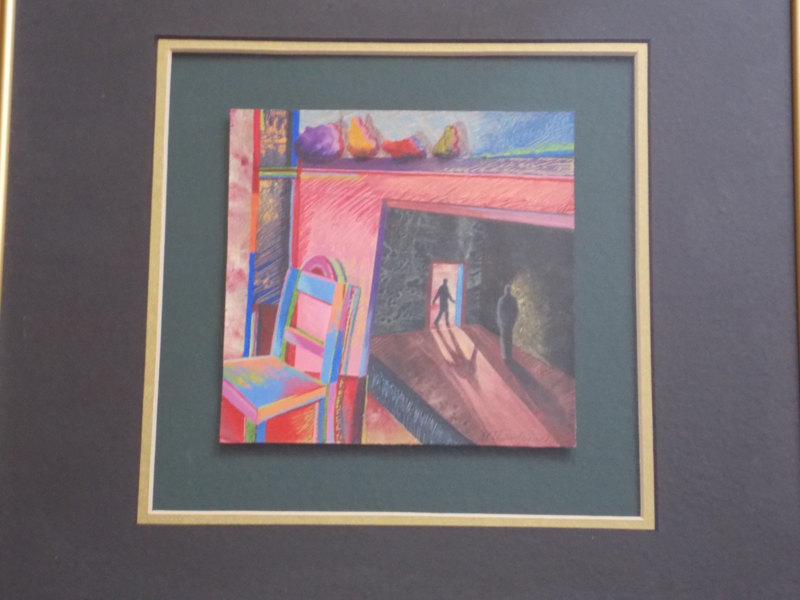 Ed Thibodeau Across the Mirror Mixed Media