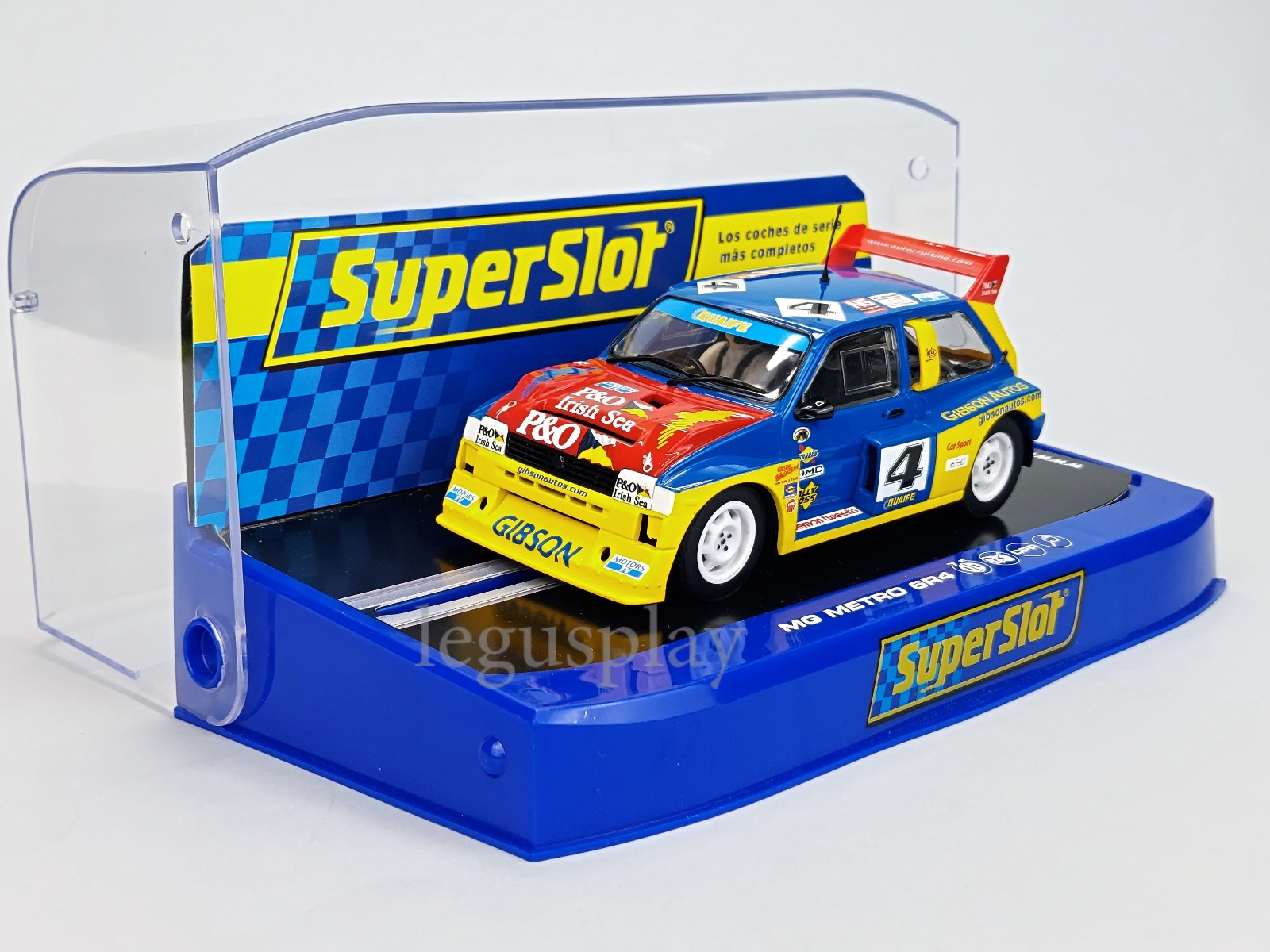 Slot car superslot H3494 MG Metro 6R4 Lawrence Gibson British Rallycross Champio