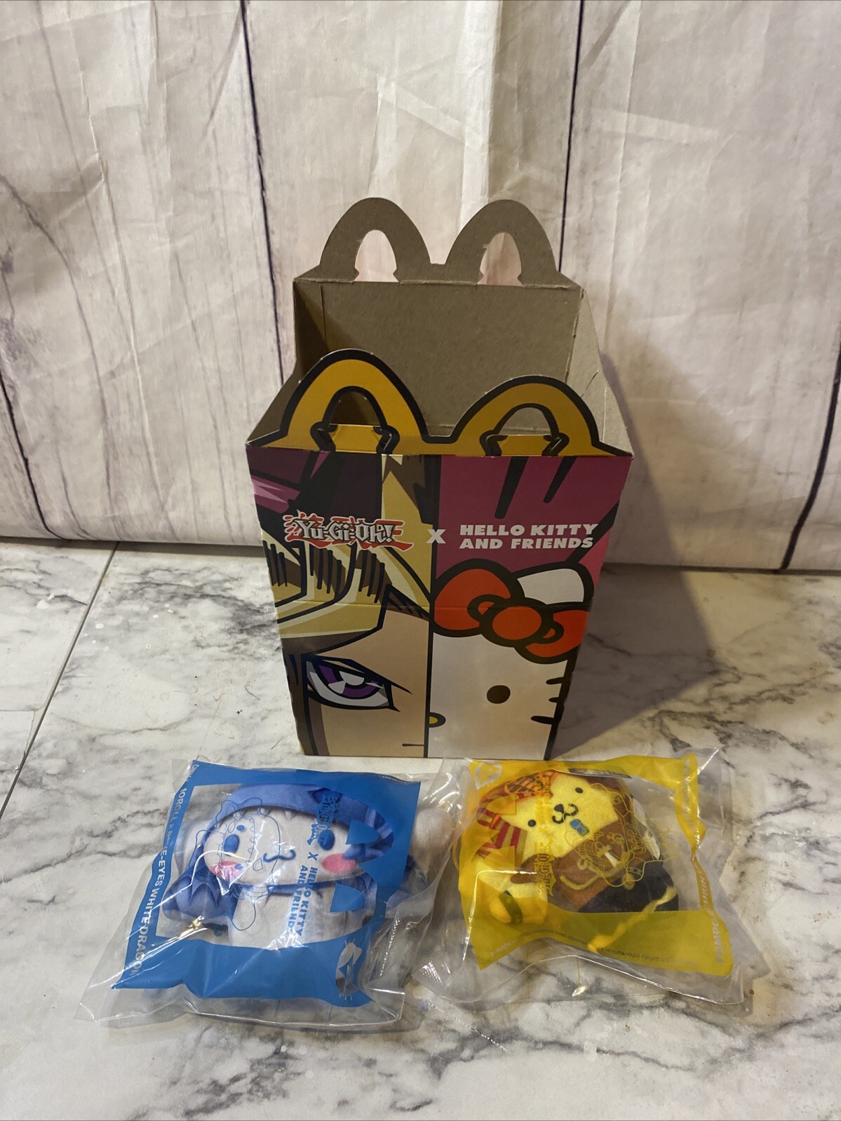 Hello Kitty Happy Meal Toys 2024 box bundle w/ Cinnamoroll & Pompompurin