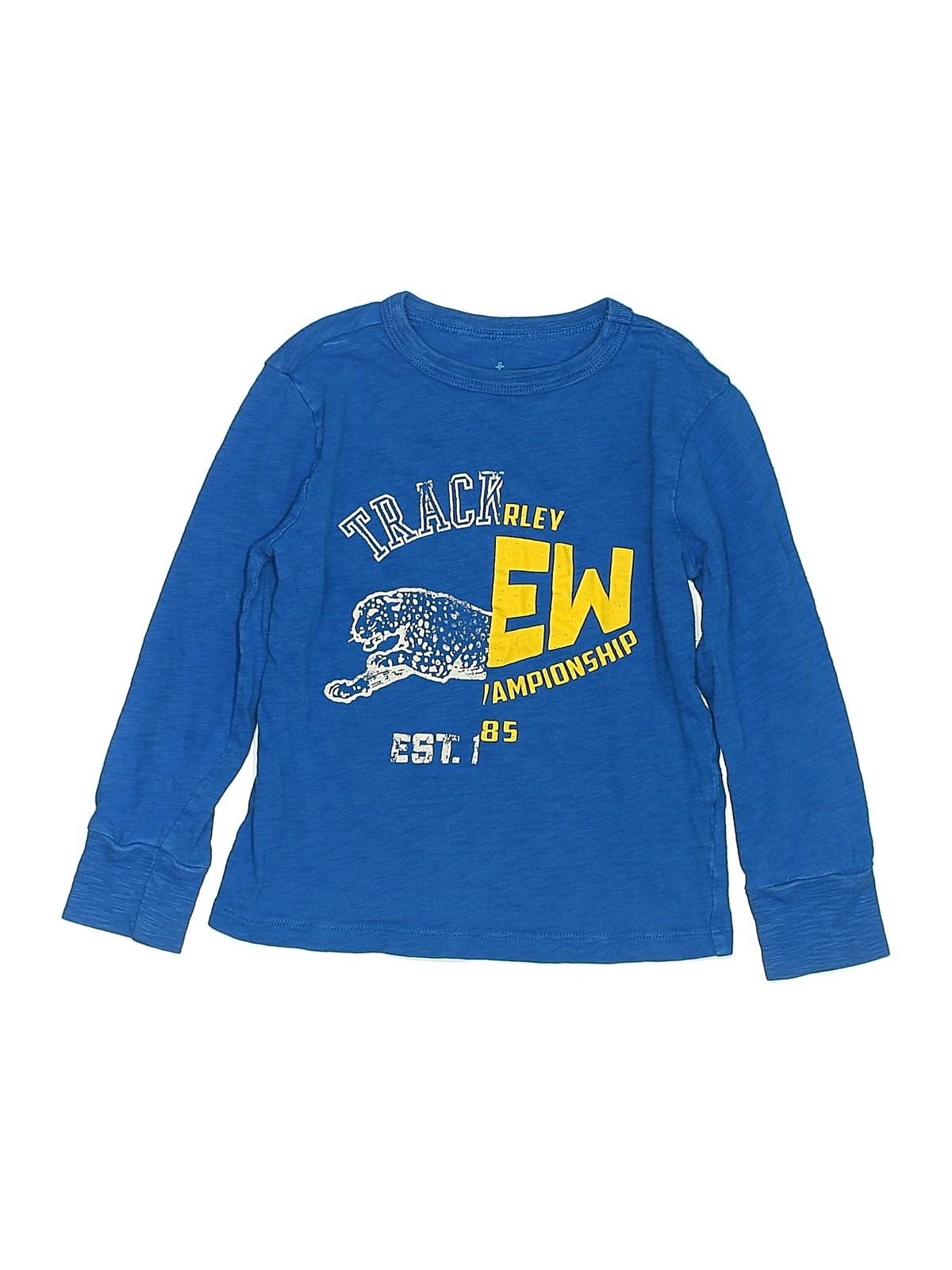 Crewcuts Boys Blue Long Sleeve T-Shirt 3