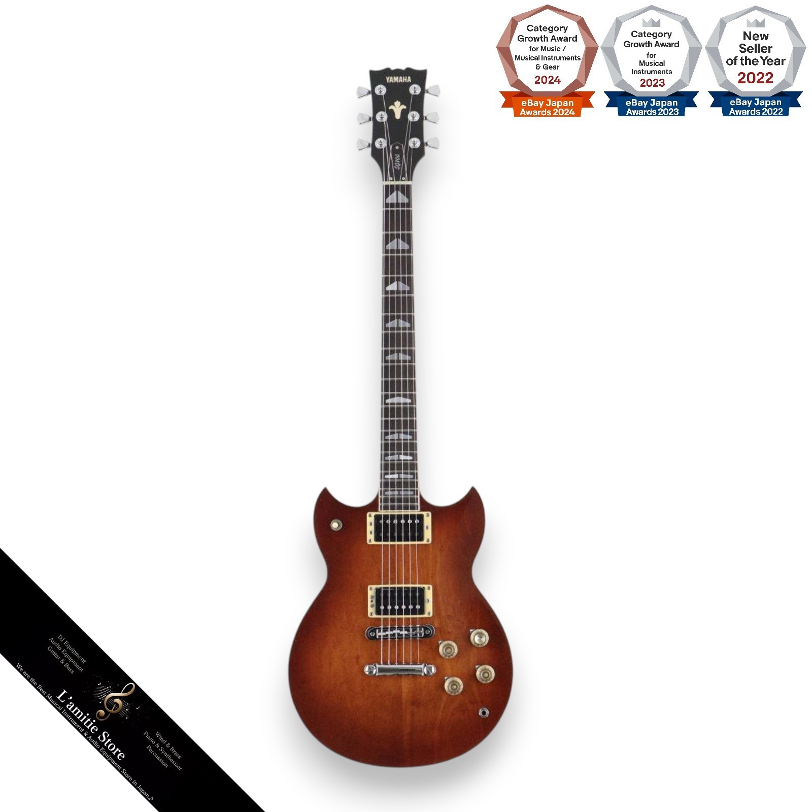 Yamaha SG800 Electric Guitar Solid Body Classic Design