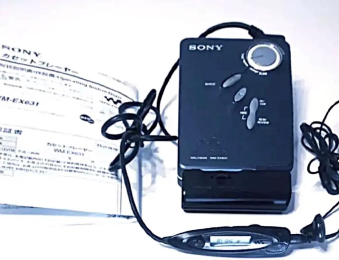 Cassette Walkman Sony WM-EX631 Serviced Fully Operational