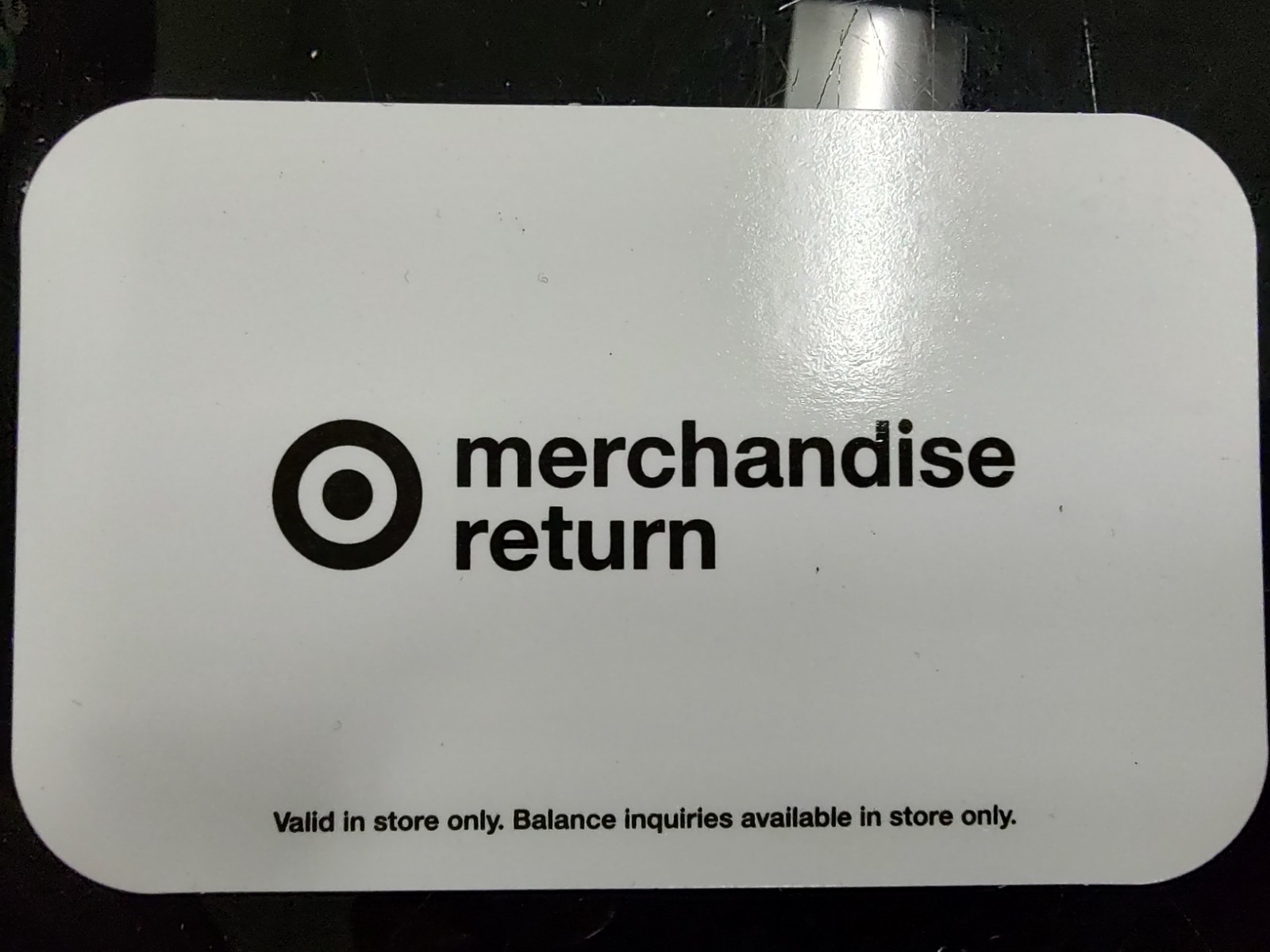 Target Merchandise Return Cards (4) $351.58 In-Store Only