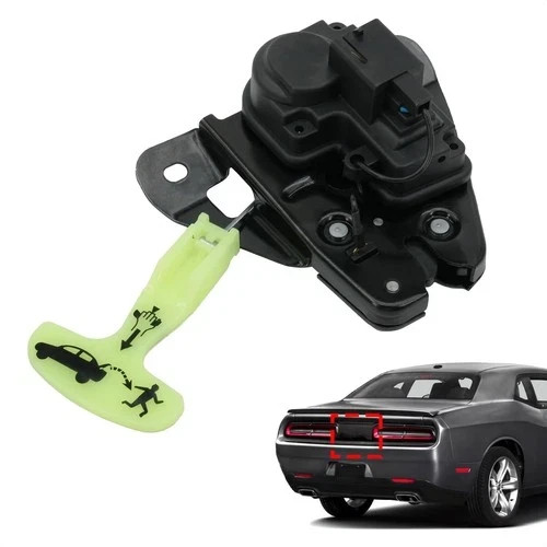 Rear Trunk Latch Actuator, Compatible with 2006-2018 Dodge 2005-2018 Chrysler, R