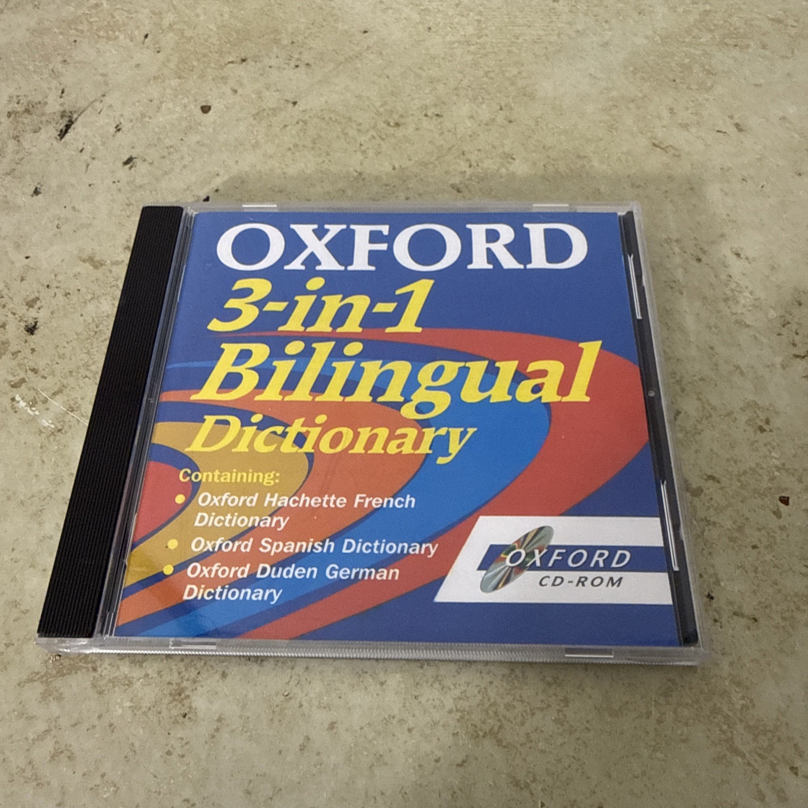 Oxford 3-in-1 Bilingual Dictionary CD ROM