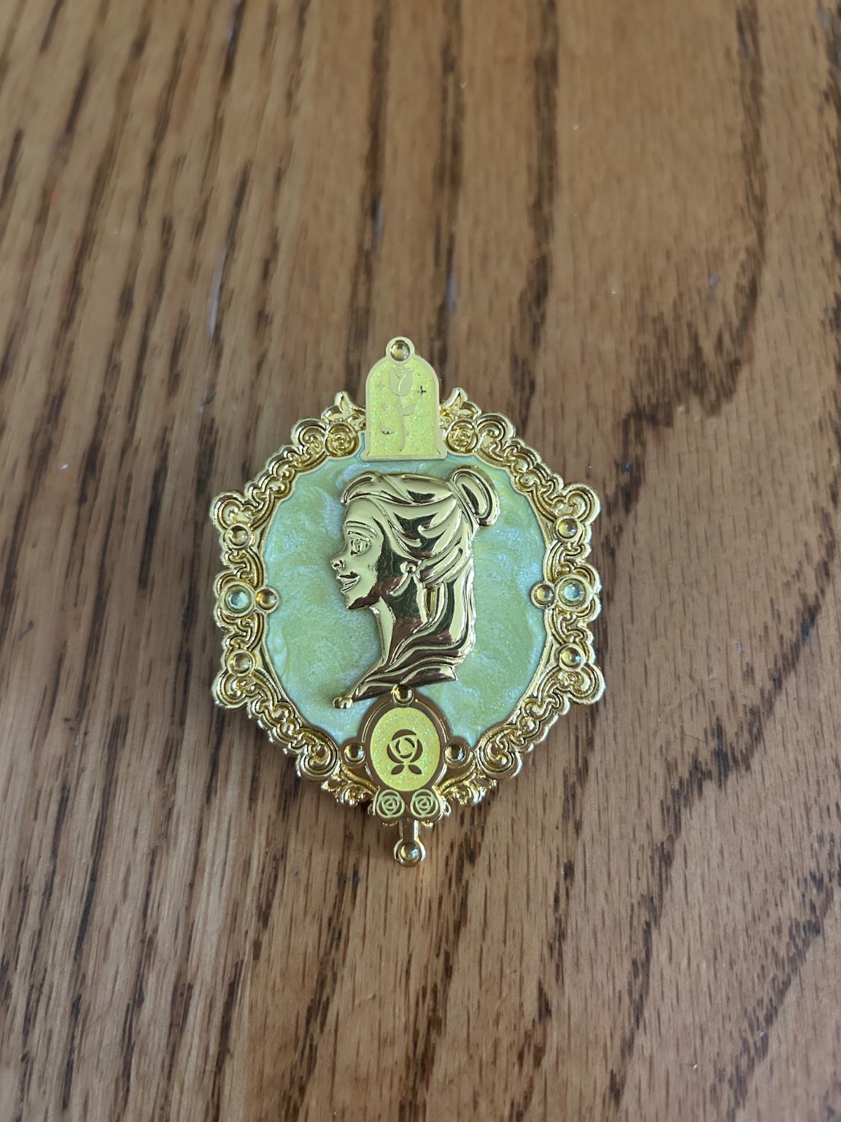 Belle disney princess enamel pins
